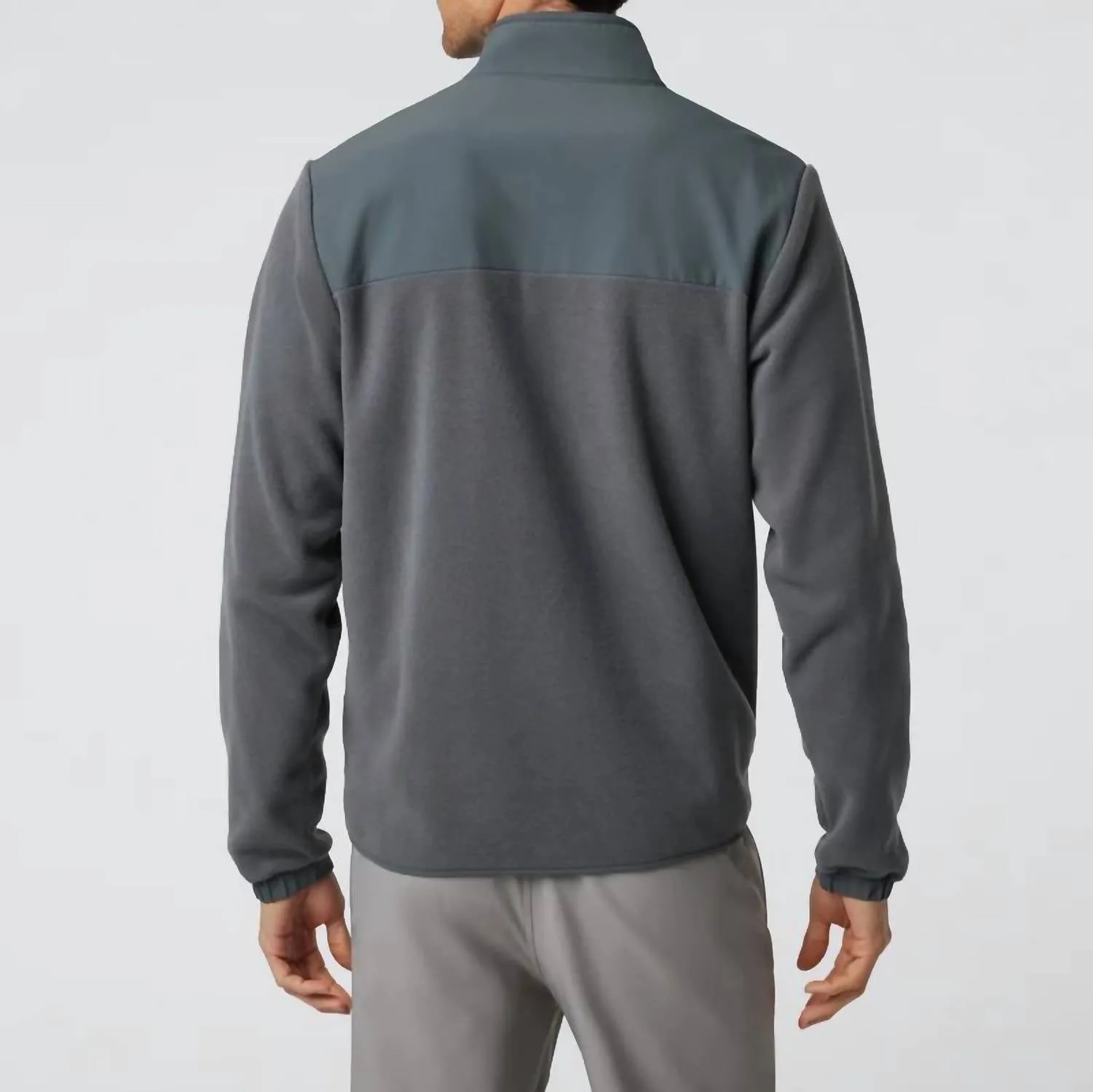 Aspen Full Zip Jacket In Dark Pewter