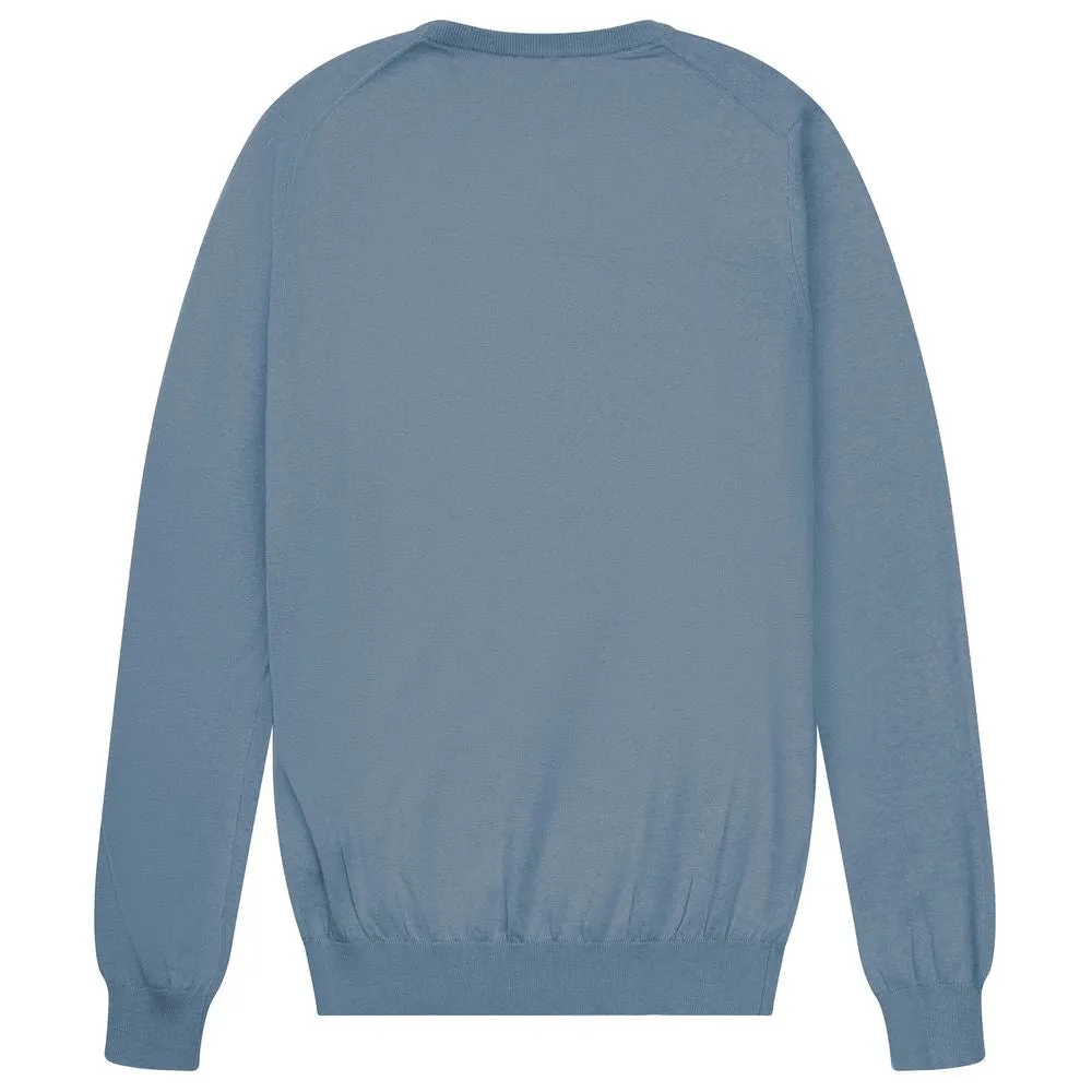 AT.P.CO blue Cotton Men's Sweater