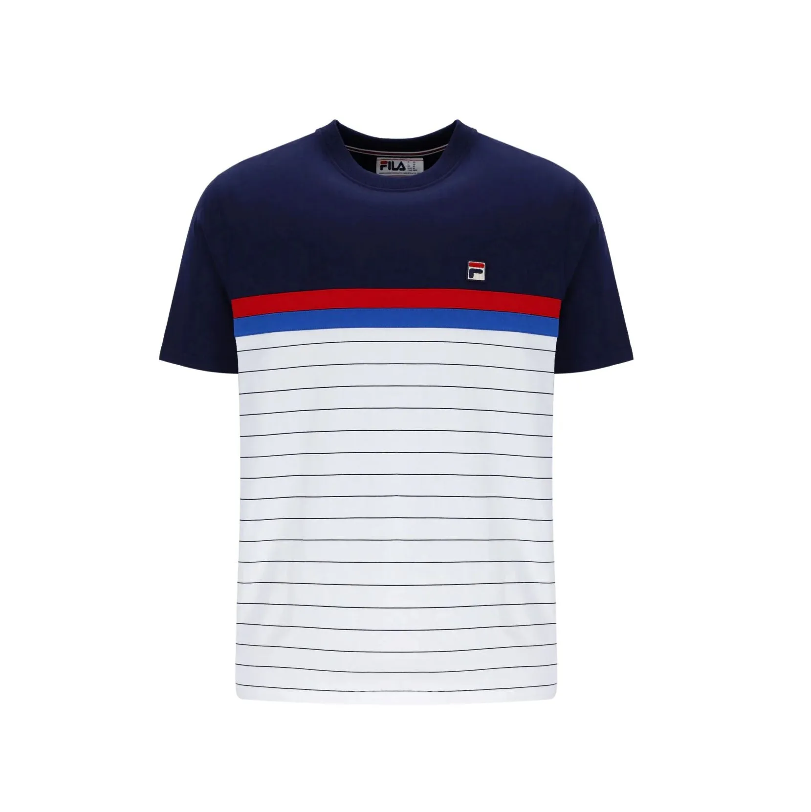 Fila Comber 2 Stripe T-Shirt