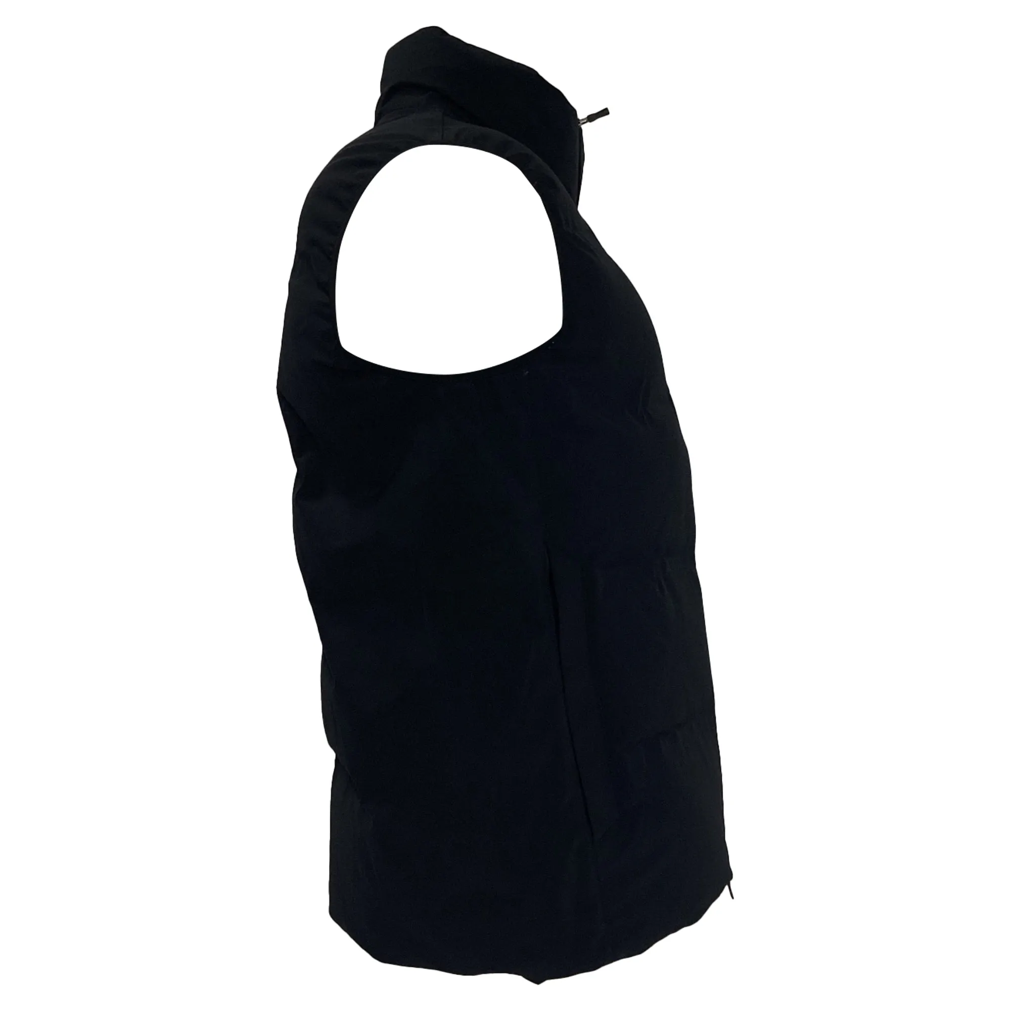 Herno Laminar New Impact Down Vest in Black Polyamide