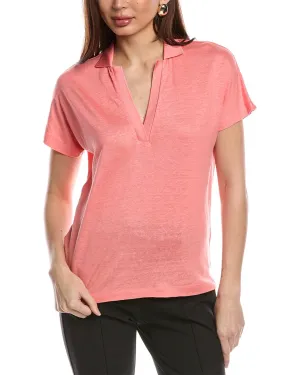 Hugo Boss Enelina Linen-Blend Polo Shirt