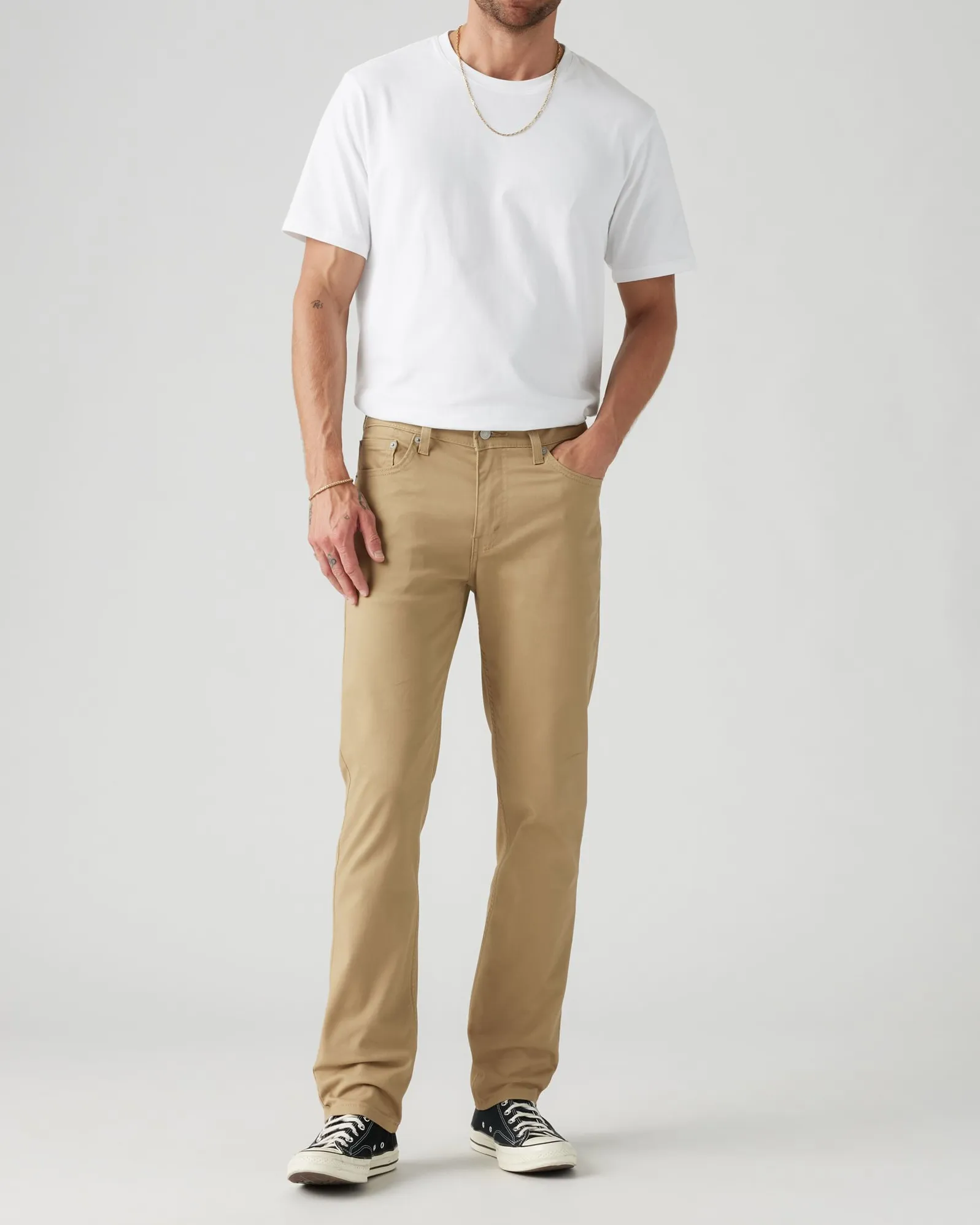 Levi's® 511 Slim Fit All Seasons Tech Mens Trousers - Harvest Gold