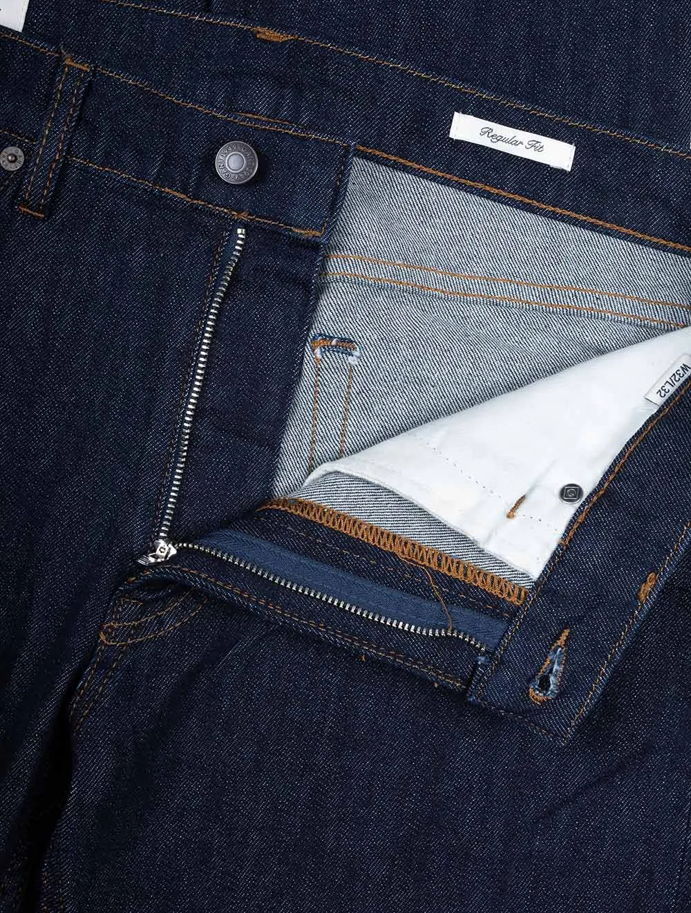 Regular Jeans Dark Blue