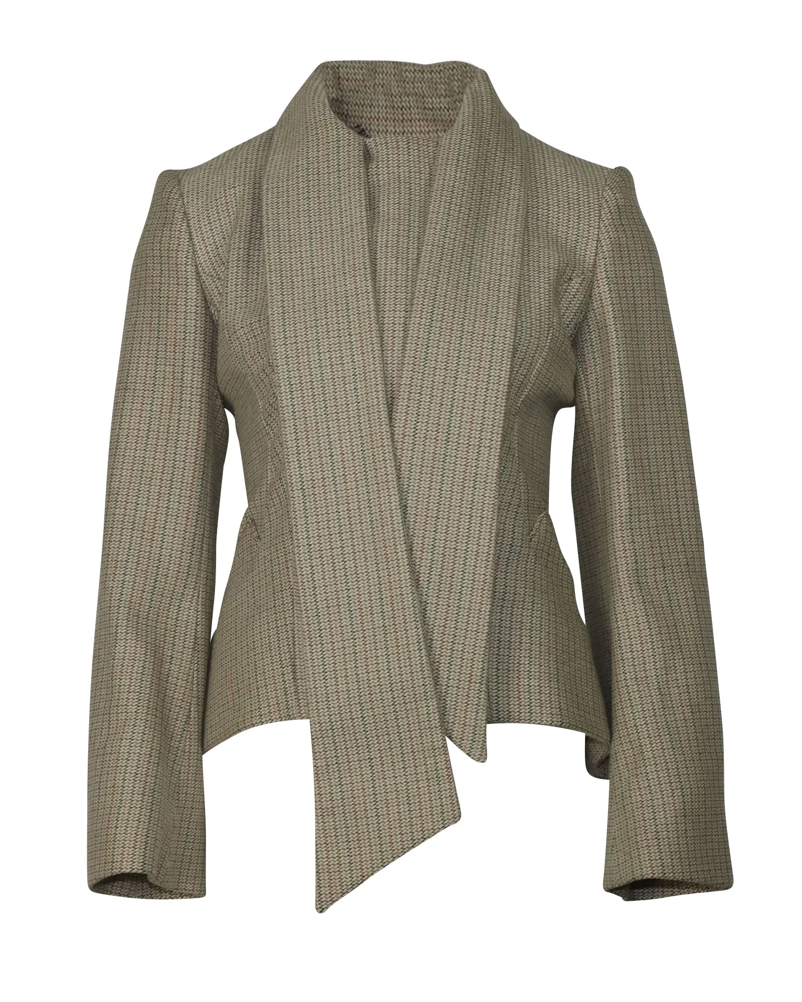 Stella McCartney Fencing Jacket in Beige Cotton